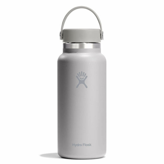 Hydro Flask Hydration 32oz Wide Mouth Trinkflasche Grau
