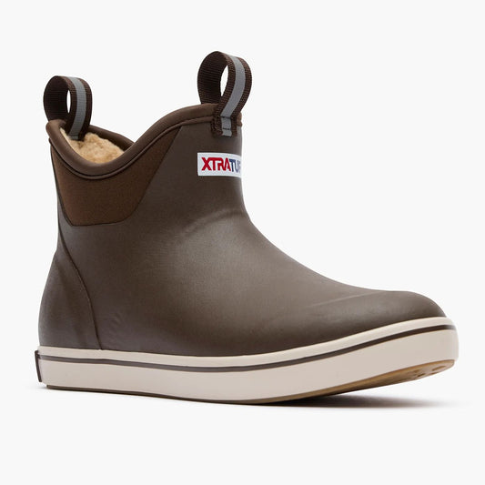 Xtratuf Women's Ankle Deck Boot Cold Weather Black Brown