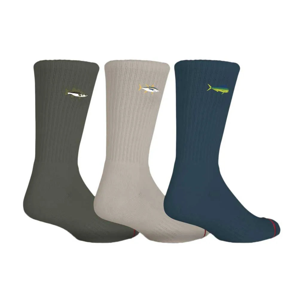 Salty Crew Fishsticks Crew-Socken 3