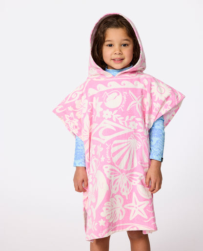 Rip Curl Mixed Snap Cotton Hooded TWL Girl Pink