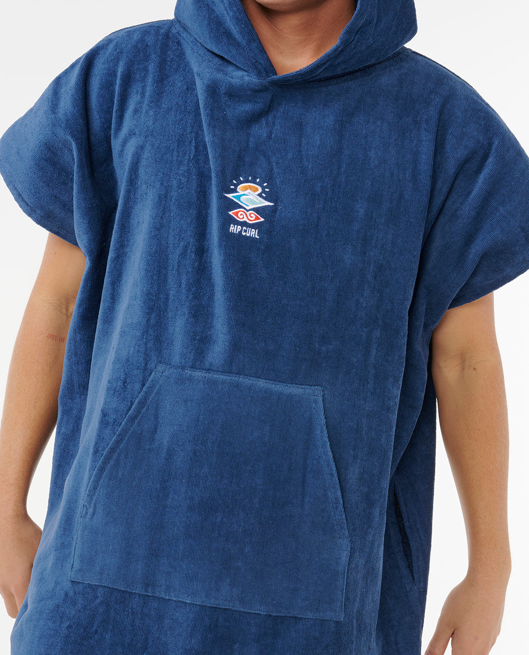 Rip Curl Logo Hooded Towel Navy
