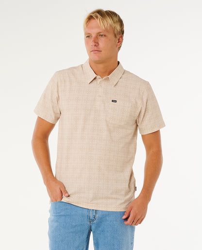 Rip Curl Sessions Aerotech Polo Stone