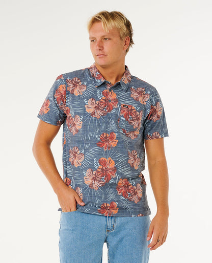 Rip Curl Sessions Aerotech Polo Light Navy