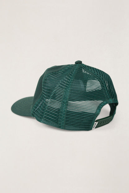 Rhythm Script Trucker Cap Green