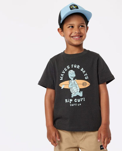 Rip Curl Tube Town Waves Kids T-Shirt