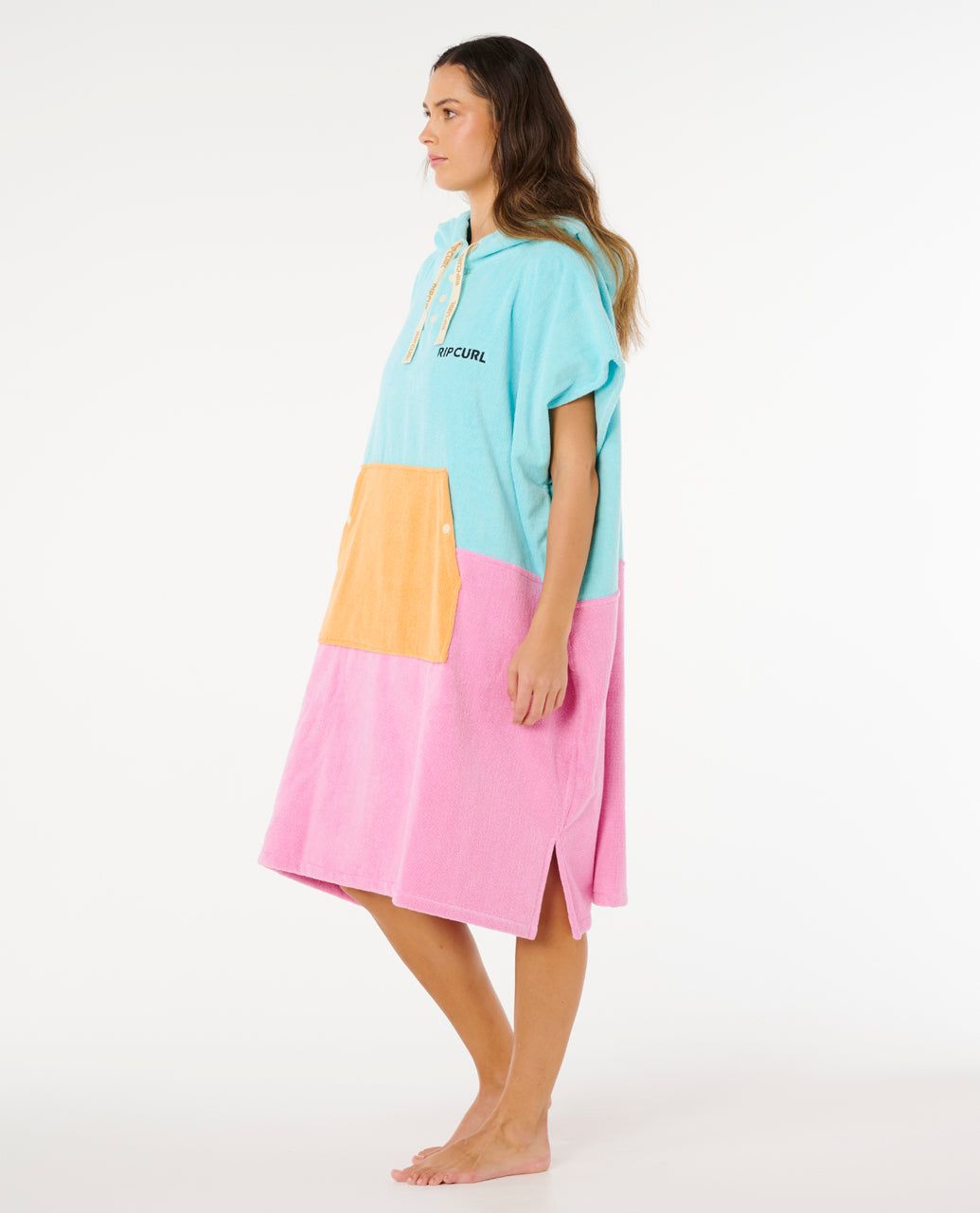Rip Curl Premium Surf Hooded Towel Light Sea Blue 104