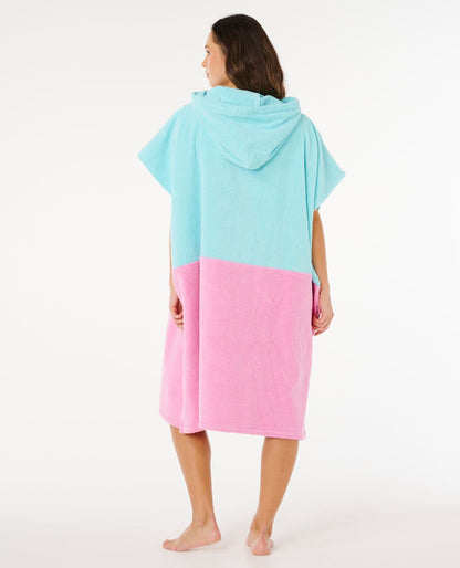Rip Curl Premium Surf Hooded Towel Light Sea Blue 104