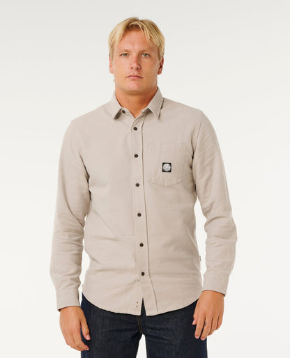 Rip Curl Premium Surf L/S Shirt Stone