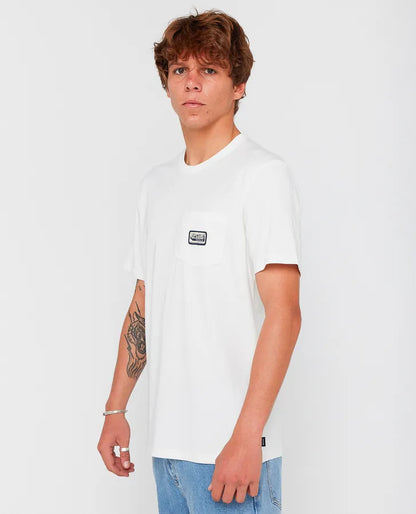 Rip Curl Sportline Badge T-Shirt Weiß