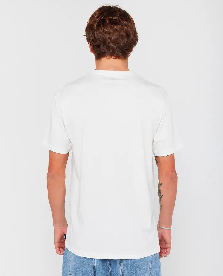 Rip Curl Sportline Badge T-Shirt Weiß