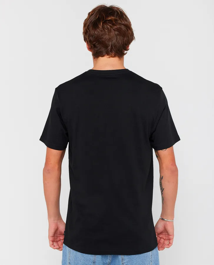 Rip Curl Sportline Tubular T-Shirt Schwarz