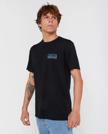 Rip Curl Sportline F&B Standard T-Shirt Schwarz