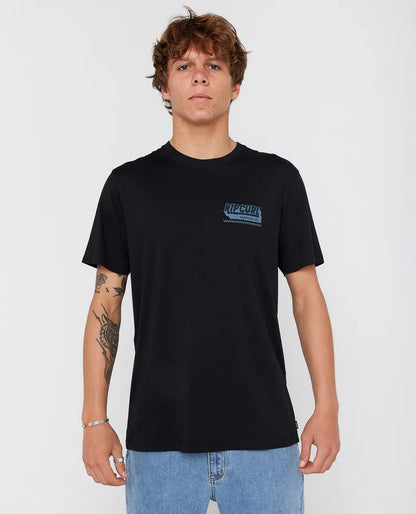 Rip Curl Sportline F&B Standard T-Shirt Schwarz