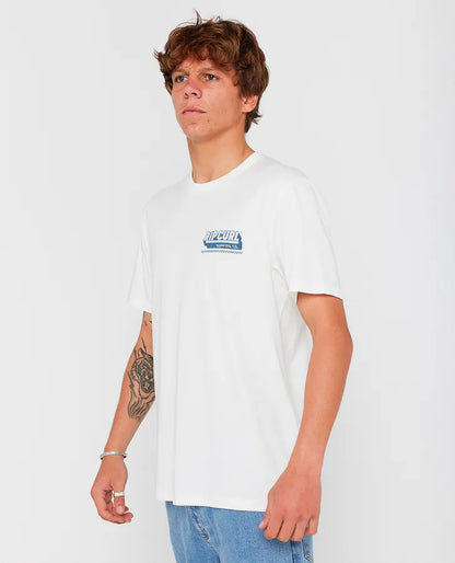Rip Curl Sportline F&B Standard T-Shirt Weiß