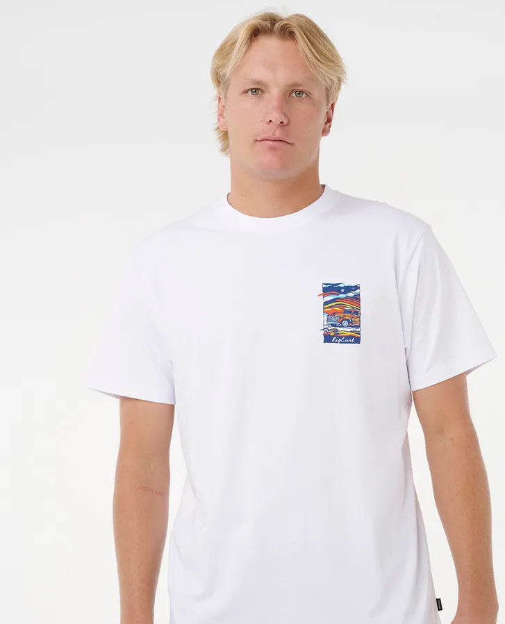 Rip Curl Surf Trip T-Shirt Weiß