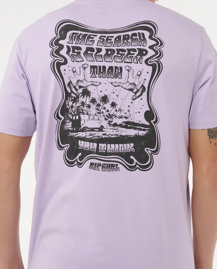 Rip Curl Surf Trip T-Shirt Lila