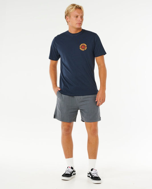 Rip Curl Pacific Rinse Circle Tee Dark Navy