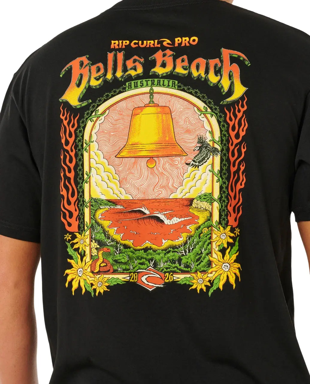 Rip Curl Bells Pro 26 Event Tee Black