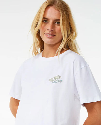 Rip Curl Rolling Curl Crop T-Shirt