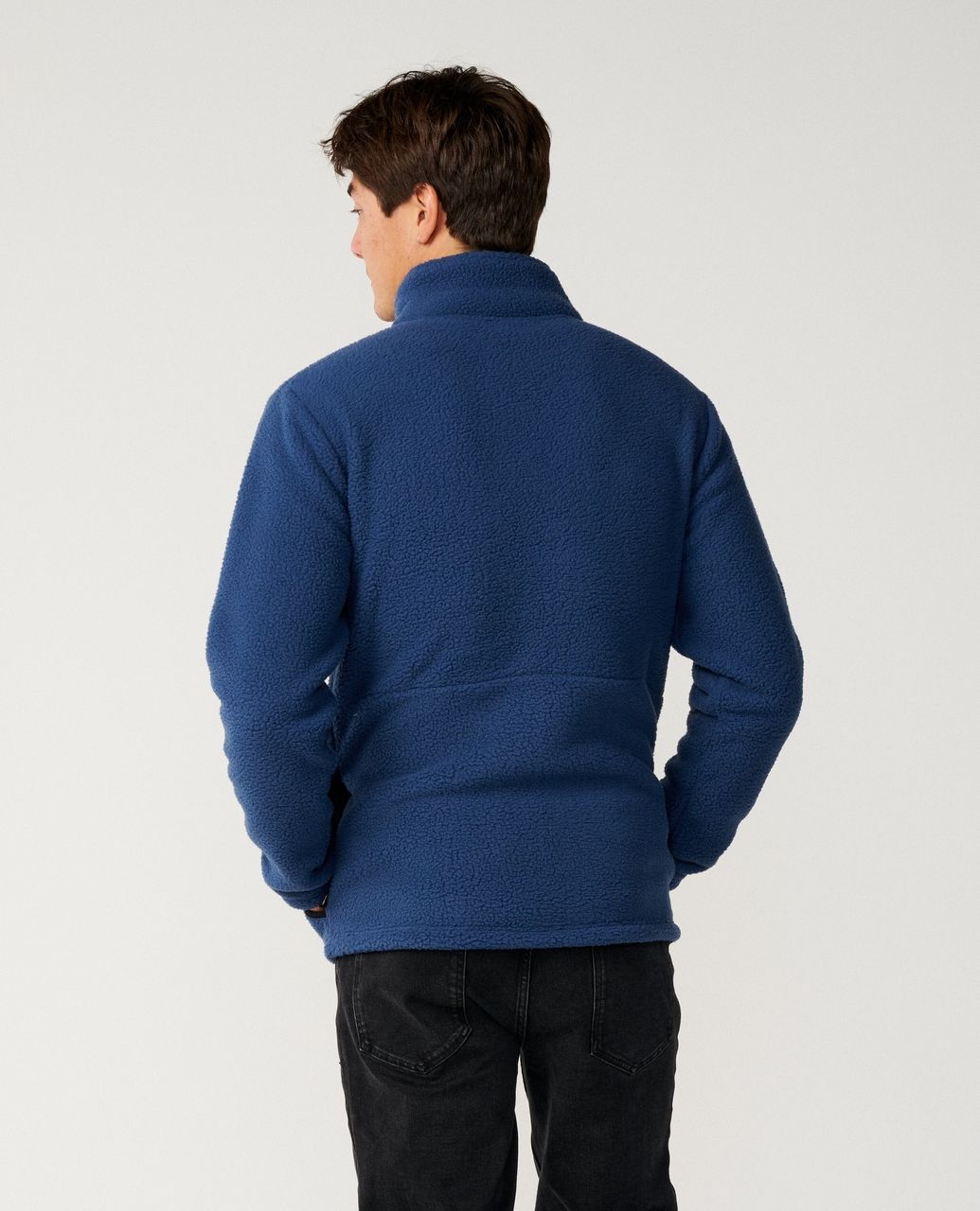 RipCurl Streamline Big Bear Polar Fleece Jacket Navy