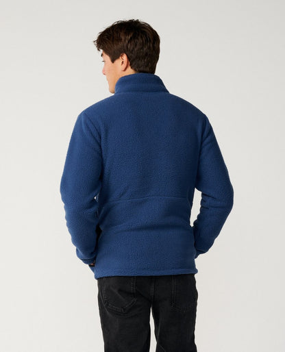 RipCurl Streamline Big Bear Polar Fleece Jacket Navy