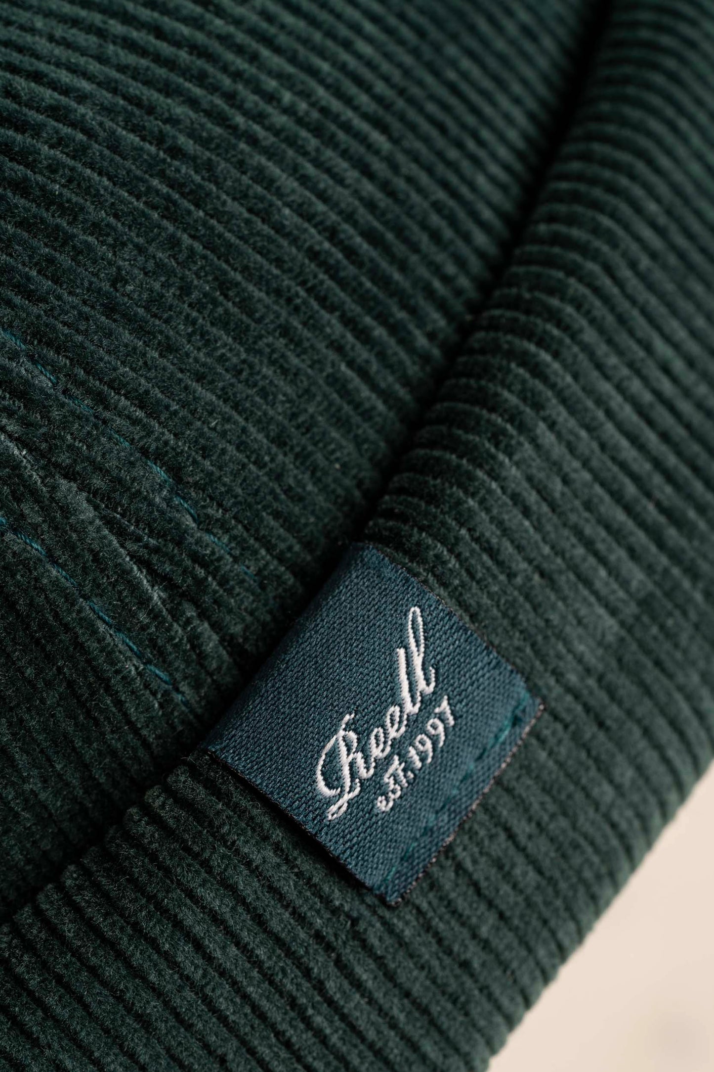 Reell Docker Cap Dark Green Cord