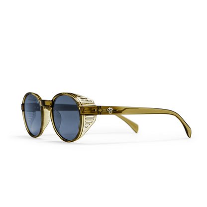 CHPO Rille Sunglasses Mustard Moss Green