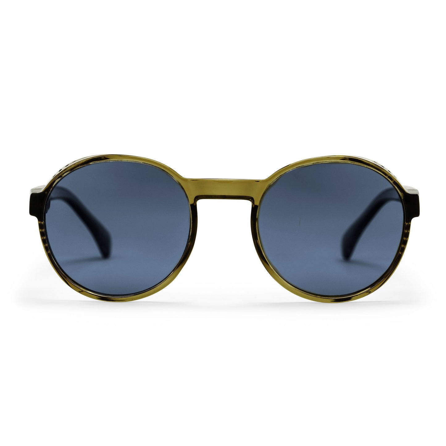 CHPO Rille Sunglasses Mustard Moss Green