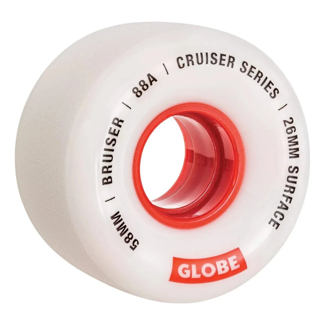 Globe Bruiser Cruiser-Räder, 58 mm, 88A