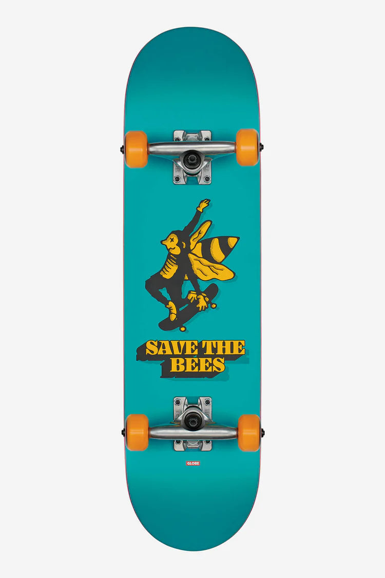 Globe Save the Bees Kinder Skateboard 7.6