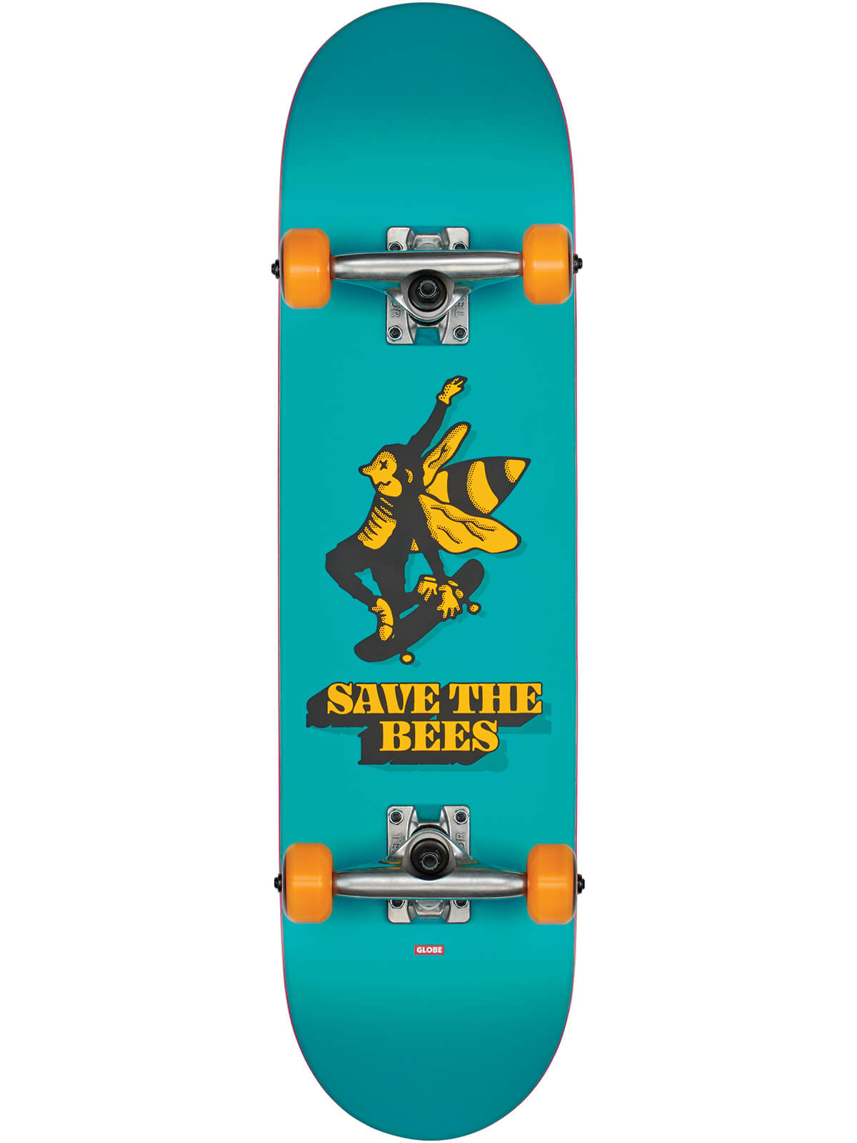 Globe Save the Bees Kinder Skateboard 7.6