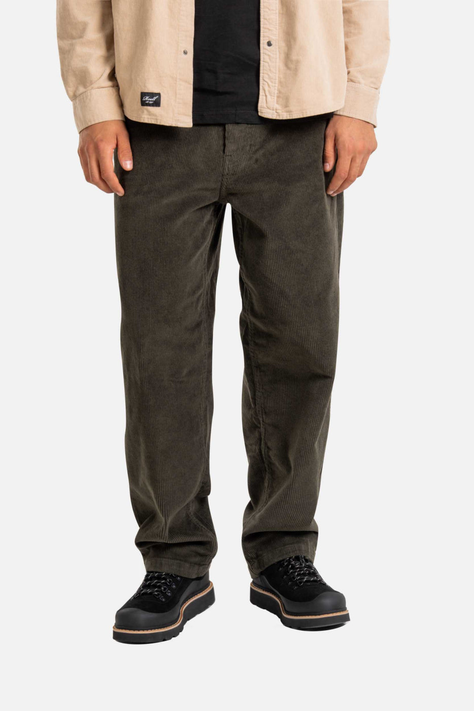 Reell Baggy Pant Dark Green Cord