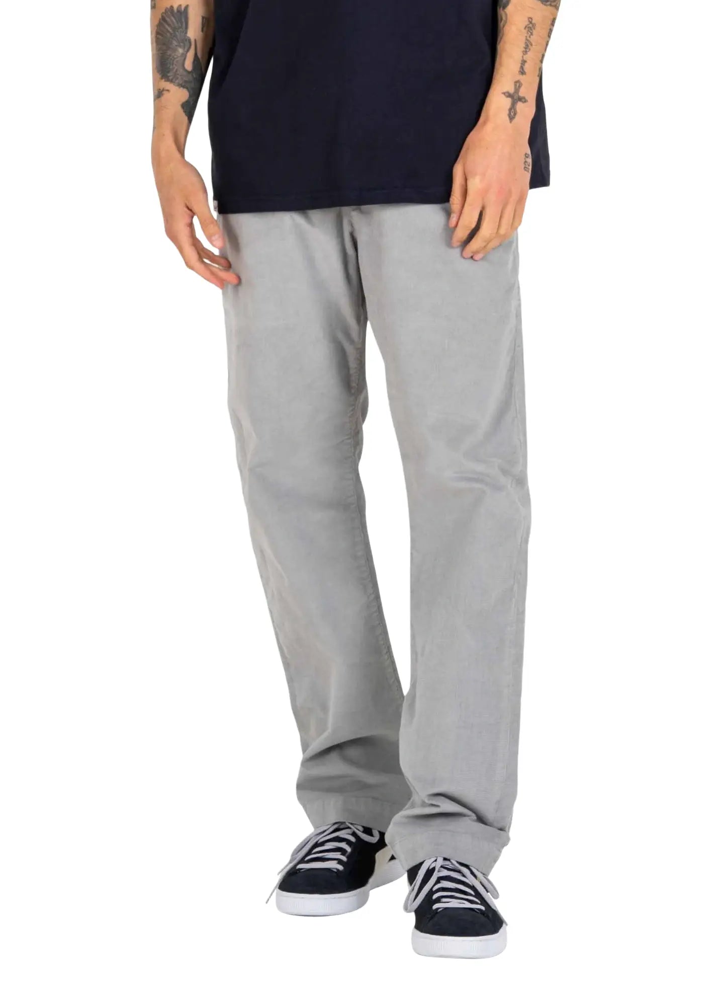 Reell Reflex Loose Chino Square Cord Jeans Grau