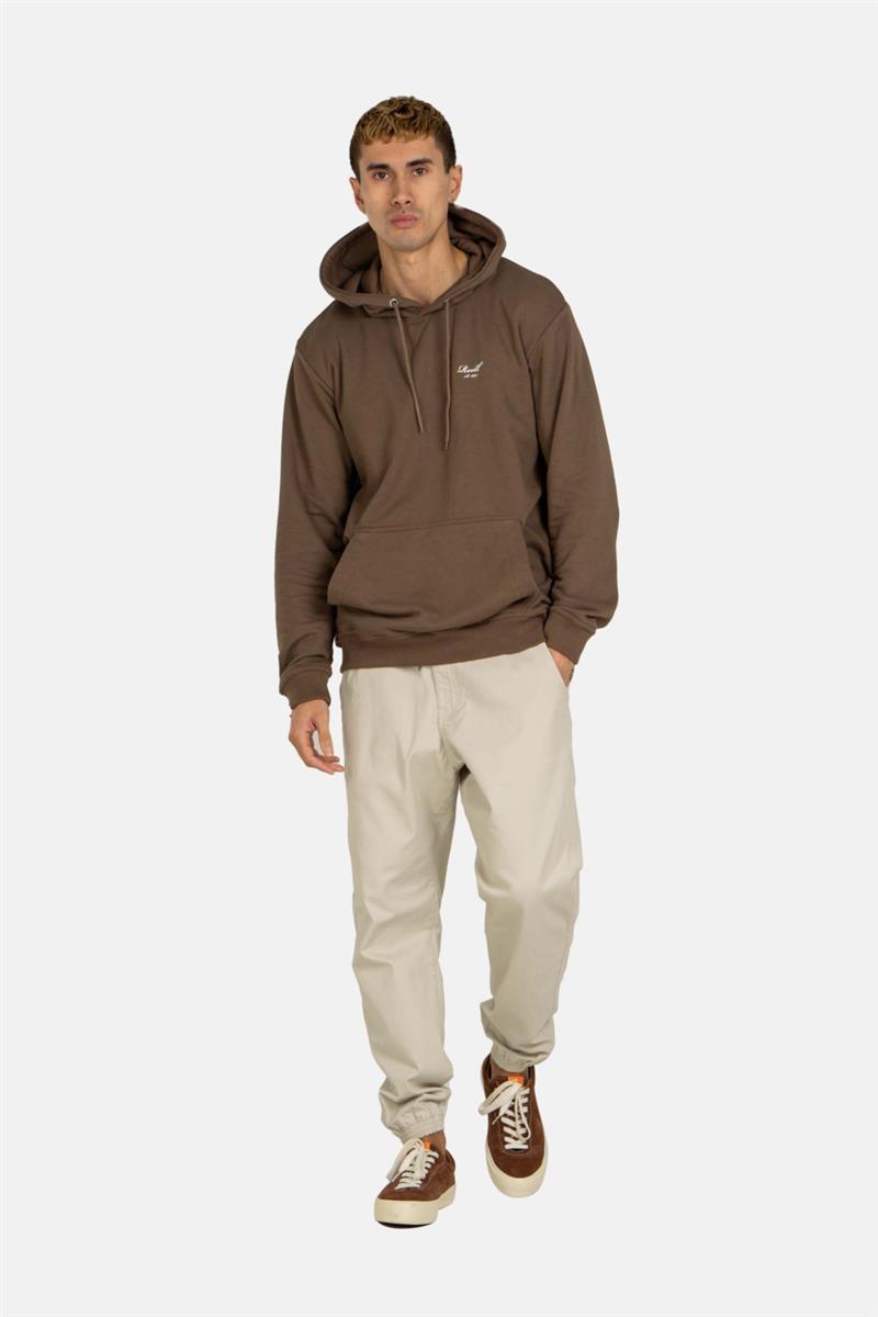 Reell Staple Terry Hoodie Shroom Brown