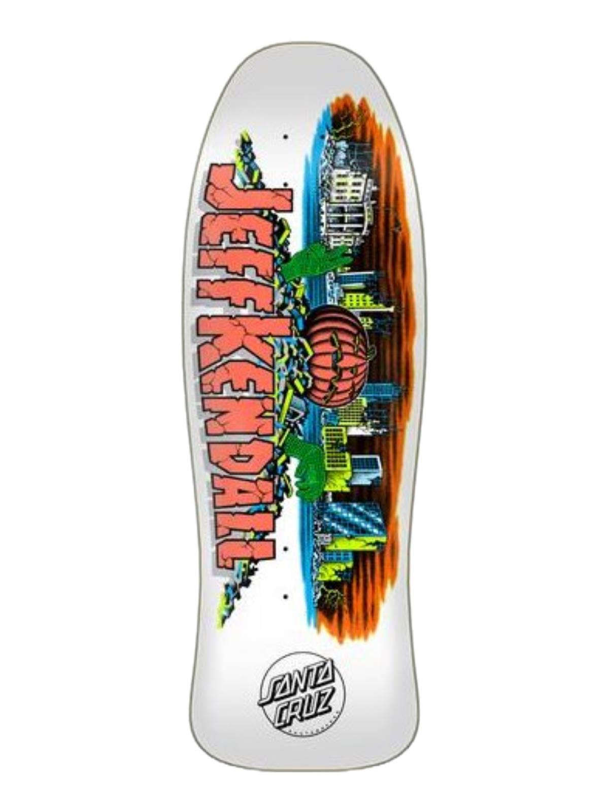 Santa Cruz Kendall Pumpkin Reissue Deck 10.0