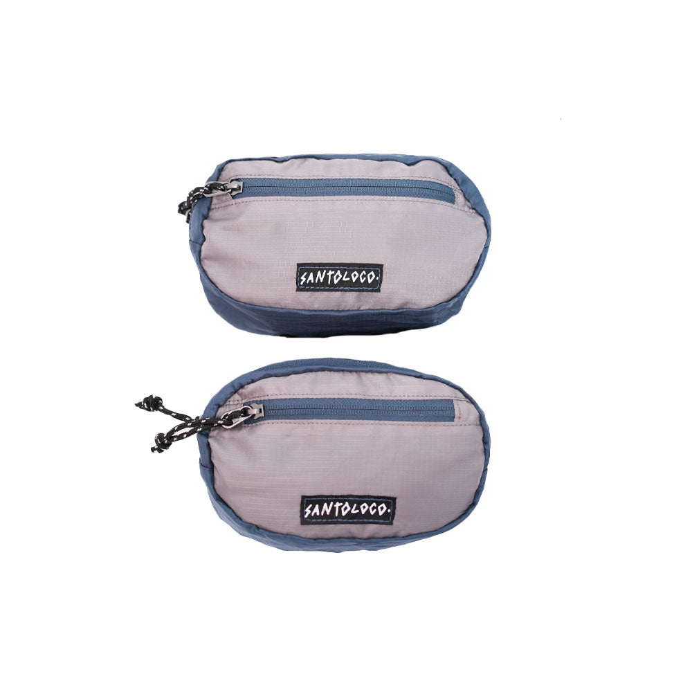 SantoLoco Waist Pack Small Navy / Dark Grey