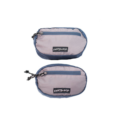 SantoLoco Waist Pack Small Navy / Dark Grey