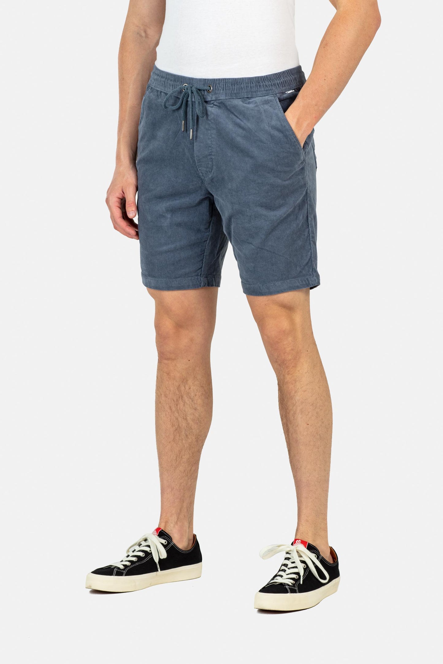 Reell Reflex Easy Short Baby Cord Blue Grey