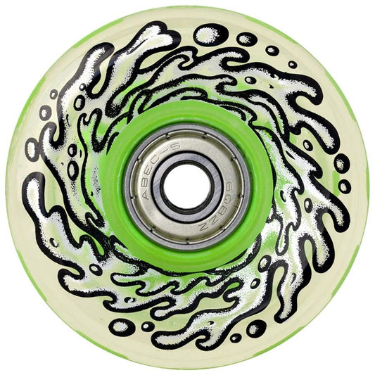 Slime Balls Led Light Up Wheels+Bearings 60mm 78a