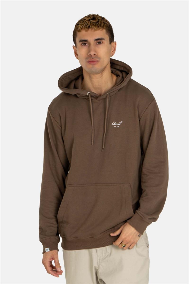 Reell Staple Terry Hoodie Shroom Brown