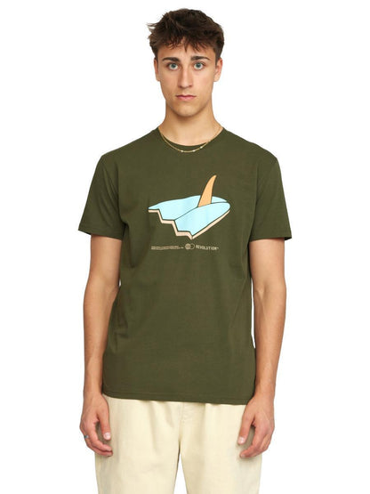 Revolution Regular Single Fin T-Shirt