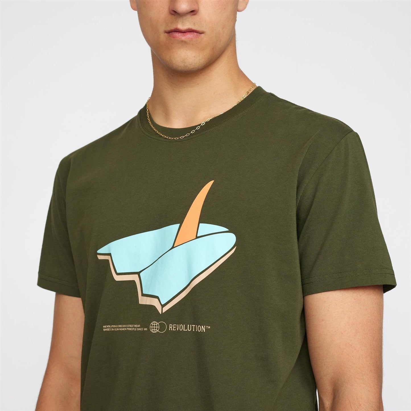 Revolution Regular Single Fin T-Shirt