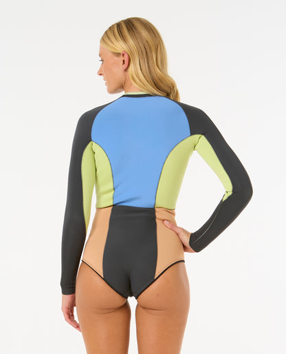 Rip Curl G-Bomb 1.5mm Ls Fz Full Spring Neoprene Multicolor