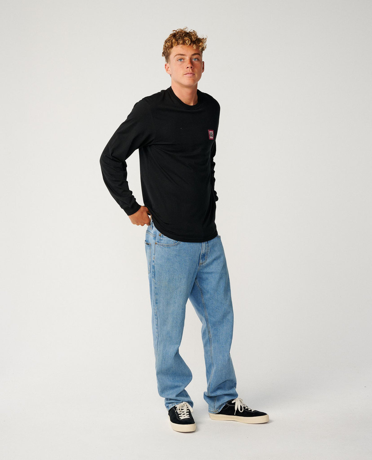 Rip Curl Streamline Badge Longsleeve Black