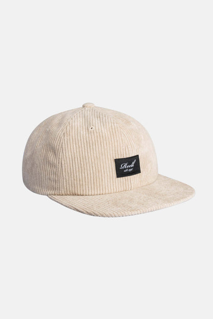 Reell Flat 6-Panel Cap Beige Cord