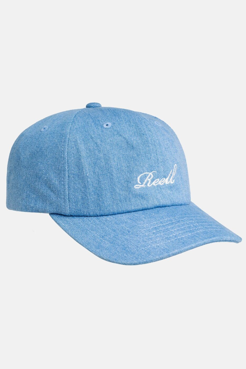Reell Single Script Cap Light Blue Denim