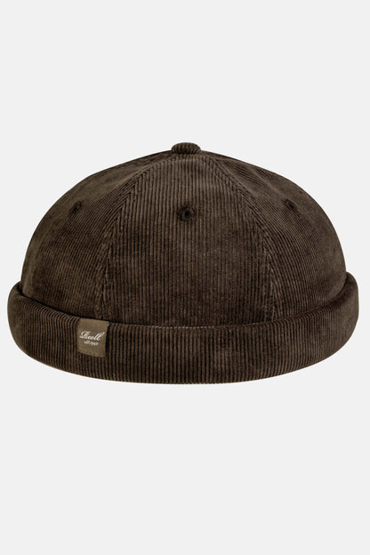 Reell Docker Cap Dark Brown Cord