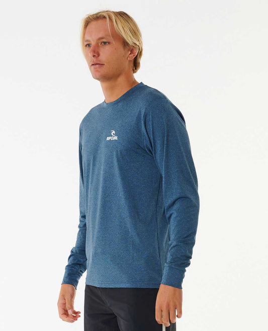 Rip Curl Stack UPF LS T-Shirt Blau