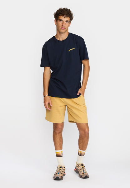 Revolution Printed T-shirt Navy