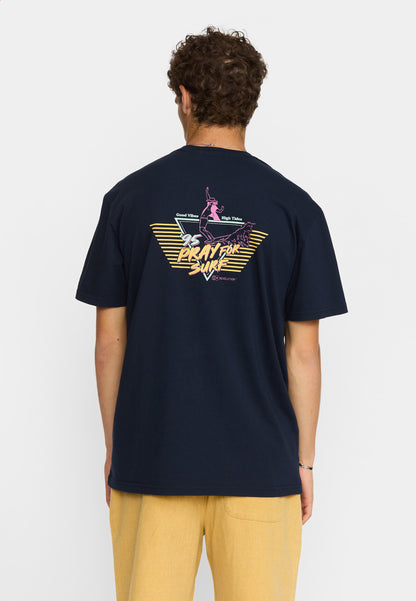Revolution Printed T-shirt Navy